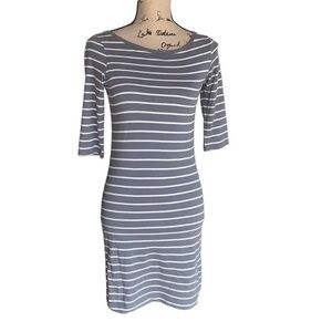 French Connection Sergeant striped mini dress